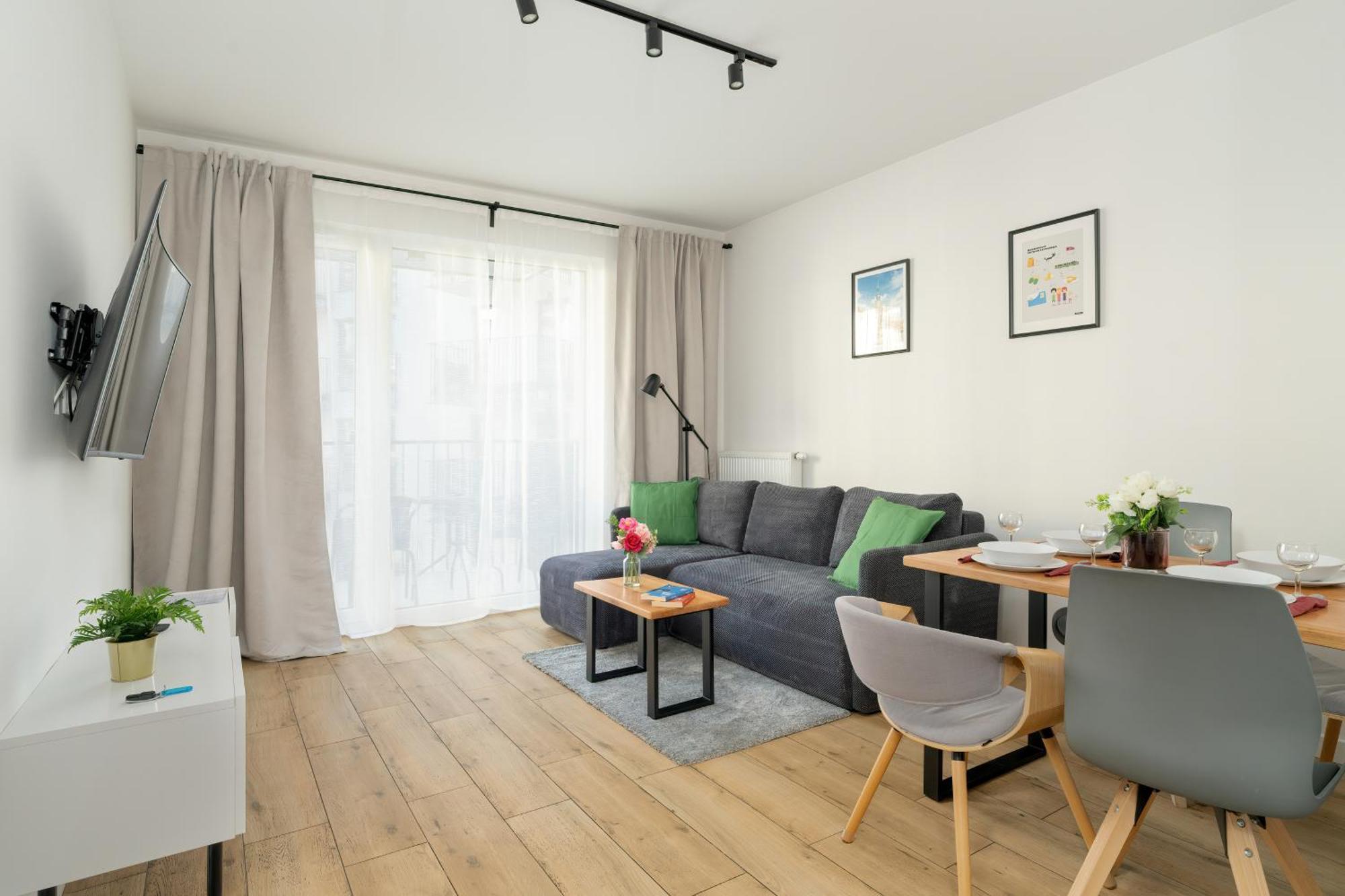 Stylish & Comfy Garbary Apartments With Parking By Noclegi Renters Poznan Exterior foto